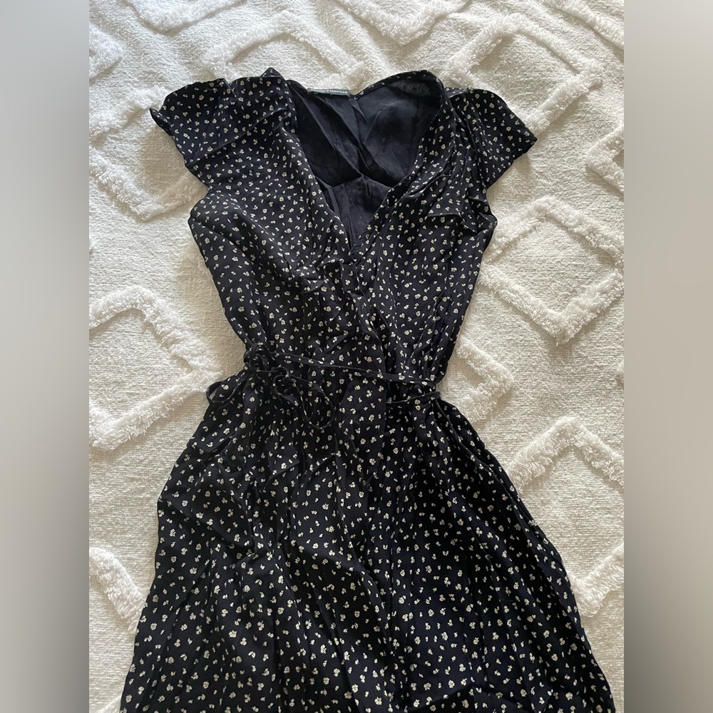 Floral Wrap Dress